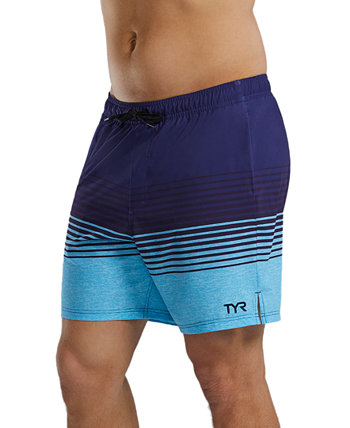 Мужские шорты для волейбола Skua Color Block Performance 7 дюймов TYR