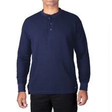 Мужская рабочая одежда Smith's Long Tail Mini-Thermal Knit Henley Smith's Workwear