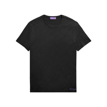 Хлопковая футболка с круглым вырезом Ralph Lauren Purple Label