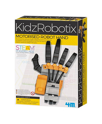 Моторизованный роботизированный ручной научный набор Kidzrobotix - Steam 4M