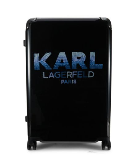 Чемодан-спиннер с логотипом 28 дюймов Karl Lagerfeld Paris