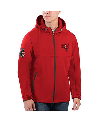 Мужская красная куртка с капюшоном и молнией во всю длину Tampa Bay Buccaneers Soft Shell G-III Sports