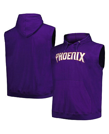 Мужской пуловер с капюшоном из джерси Phoenix Suns Big and Tall фиолетового цвета Fanatics