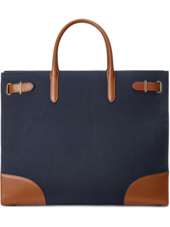 Большая сумка-тоут Devyn из плотной ткани с принтом LAUREN Ralph Lauren