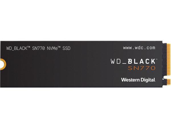Western Digital WD_BLACK SN770 M.2 2280 1TB PCIe Gen4 16GT/s, up to 4 Lanes Internal Solid State Drive (SSD) WDS100T3X0E Western Digital