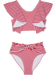 Malibu Stripe Two-Piece Swimwear (Big Kids) Habitual Kids