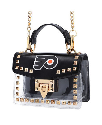 Женская прозрачная сумка через плечо Philadelphia Flyers с заклепками Cuce