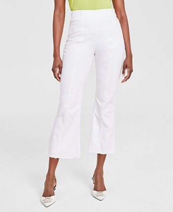 Женские расклешенные укороченные джинсы без застежек, созданные для Macy's I.N.C. International Concepts