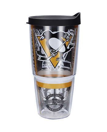 Классический стакан с верхней полкой Pittsburgh Penguins емкостью 24 унции Tervis