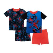Мальчики 4–10 лет. Marvel Spider-Man «Паучий прыжок»; Пижамный комплект из 4 предметов Licensed Character