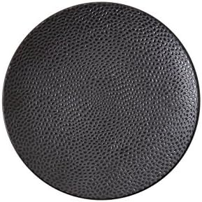 Комплект тарелок из 6 штук Matt Black, текстура Cobble, 20.9 см, качество ресторана Fortessa