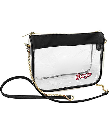 Женская прозрачная сумка через плечо Georgia Bulldogs Hype Stadium Logo Brand