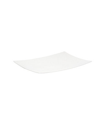 Прямоугольная тарелка Extreme 15,25 x 10,5 дюйма Red Vanilla