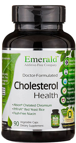 Холестерин Health - 90 растительных капсул - Emerald Labs Emerald Labs