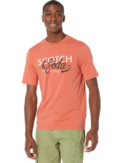Обычная футболка с круглым вырезом и логотипом Scotch & Soda