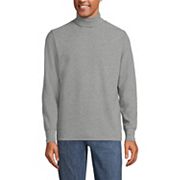 Men's Lands' End Waffle Foldover Turtleneck Lands' End