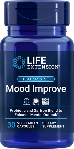 Florassist® улучшение настроения -- 30 капсул Life Extension