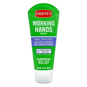 O'Keeffe's Working Hands Night Treatment Hand Cream, 3 Ounce Tube O'Keeffe's