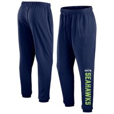 Men's Fanatics Branded College Navy Seattle Seahawks Chop Block Fleece Sweatpants Unbranded