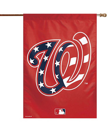 Односторонний вертикальный баннер с логотипом Multi Washington Nationals 28 x 40 дюймов Big W Wincraft