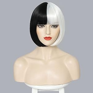 Orange Bob Wig For Women Short Ginger Bob Wig With Bangs Straight Bob Bangs Wig 10 Inch Heat Resistant Synthetic Hair Natural Looking For Daily Party Use Ybymcai