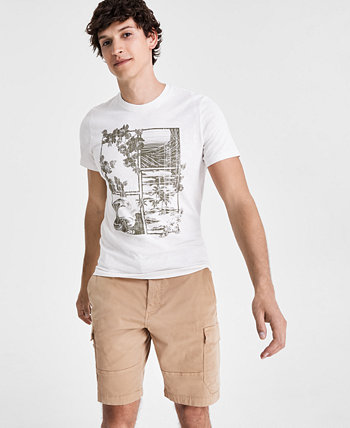 Men's Tropical Graphic Short-Sleeve T-Shirt Sun & Stone