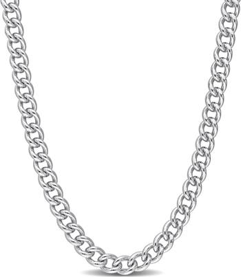 Ожерелье-цепочка из стерлингового серебра Delmar