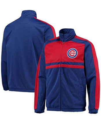 Мужская спортивная куртка Royal Chicago Cubs с молнией во всю длину G-III Sports by Carl Banks