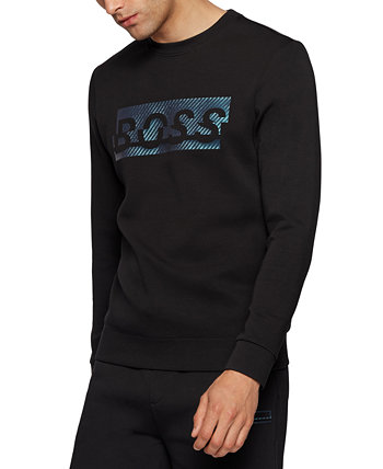Мужская приталенная толстовка с логотипом BOSS BOSS Hugo Boss