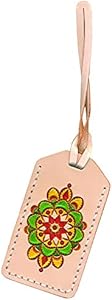 Realeather Luggage Tag Leathercraft Kit, Natural Realeather