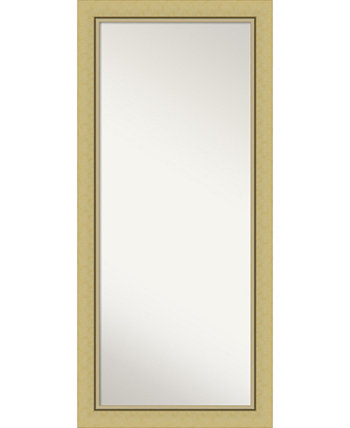 Напольное/уменьшенное зеркало Landon в золотистой раме в полный рост, 30,38 x 66,38 дюйма Amanti Art