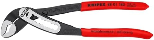 KNIPEX - 88 01 180 SBA Knipex Tools - Alligator Water Pump Pliers (8801180SBA) Knipex