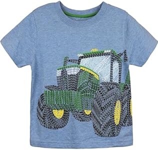 Детская футболка John Deere из мягкого хлопка, идеальный подарок на день рождения John Deere