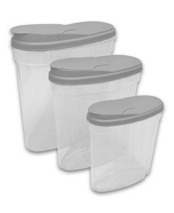 Набор пластиковых контейнеров для хранения пищевых продуктов из 6 предметов Sedona