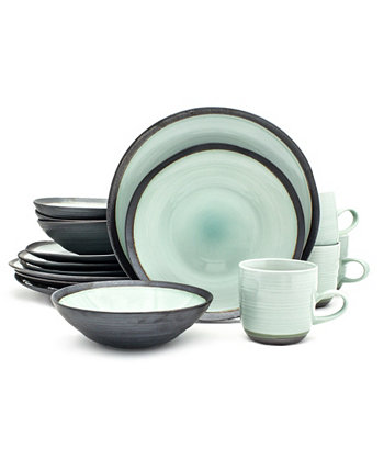 Набор современной столовой посуды Diana из 16 предметов Euro Ceramica