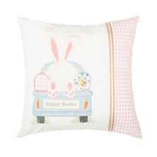 Декоративная подушка C&F Home Bunny In Truck Happy Пасха C&F Home
