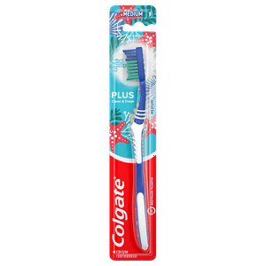 Colgate Cleaning Tip Plus Adult Toothbrush Medium, 1.0 CT Visit the Colgate Store