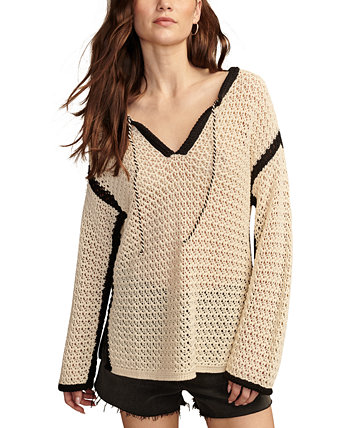 Women's Cotton Oversized Crochet Tunic Lucky Brand