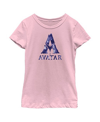 Girl's Avatar Watercolor A Logo Child T-Shirt 20th Century Fox