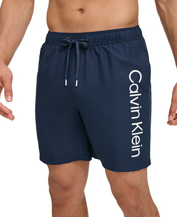 Мужские плавки для волейбола Core 7 дюймов с логотипом, созданные для Macy's Calvin Klein