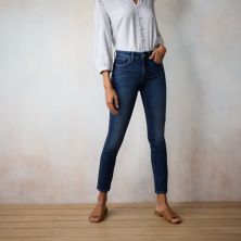 Женские джинсы скинни LC Lauren Conrad с высокой посадкой и пятью карманами LC Lauren Conrad