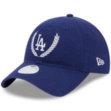 Women's New Era Royal Los Angeles Dodgers Leaves 9TWENTY Adjustable Hat New Era