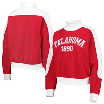 Женское худи Gameday Couture Crimson Oklahoma Sooners с высокой горловиной и утеплителем Gameday Couture