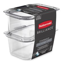 Rubbermaid Brilliance 2-pc. 4.7-Cup Food Storage Container Set Rubbermaid