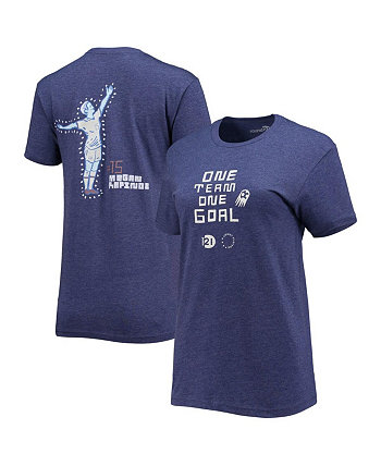 Женская темно-синяя футболка Megan Rapinoe USWNT One Team One Goal Round21
