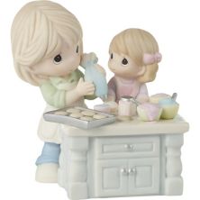 Precious Moments Grandmas Are Moms With Lots Of Frosting Bisque Porcelain Figurine Precious Moments
