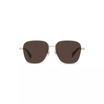 56MM Round Metal Sunglasses KENZO