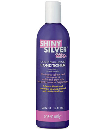 Кондиционер для улучшения цвета Shiny Silver Ultra, 12 унций, от PUREBEAUTY Salon & Spa One n' Only