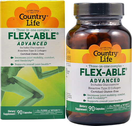 Country Life FLEX-Able™ Advanced — 90 капсул Country Life