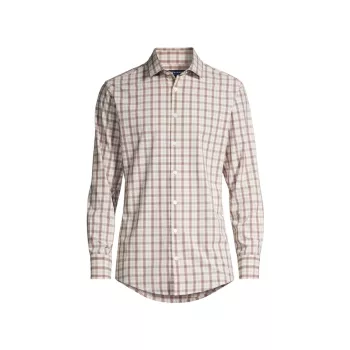 Рубашка Leeward Check с пуговицами спереди MIZZEN+MAIN